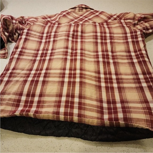 Vintage Big Mac Flannel Quilt Lined Pearl Snap Shacket Shirt Jacket Mens 2XLT - Picture 14 of 14